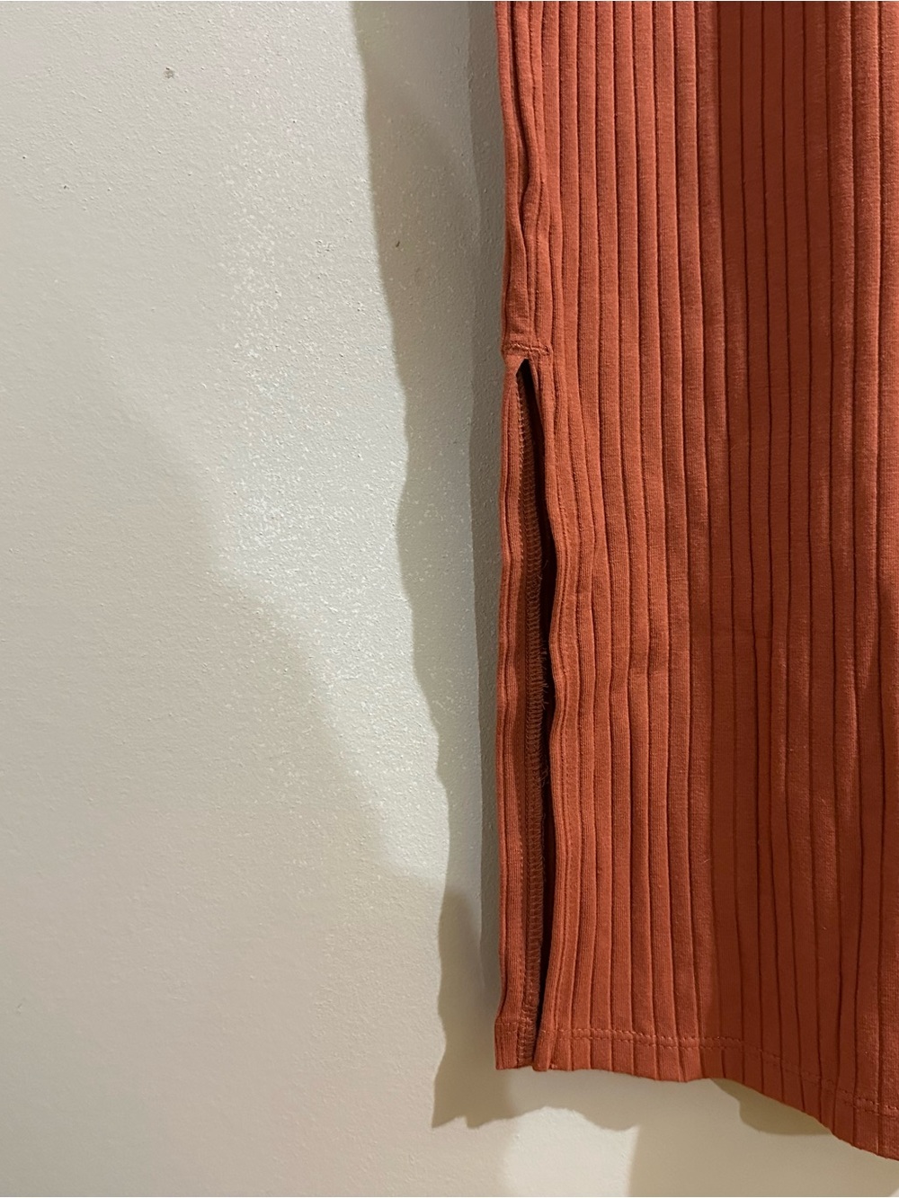 wild fable Rust Ribbed Maxi Dress - Picture 2 of 4